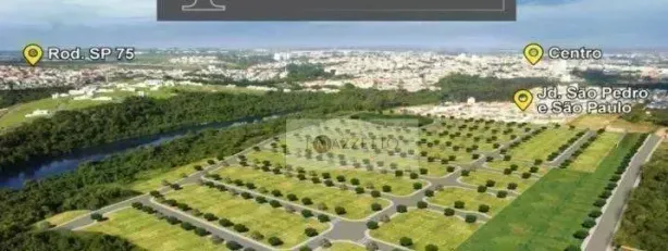 Lote/Terreno à venda, 282m² no Loteamento Terras de São Pedro e São Paulo, Salto