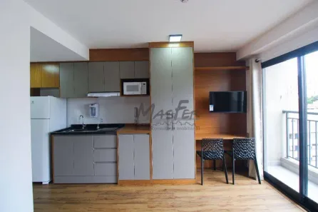 Apartamento com 1 Quarto para alugar, 25m² no Perdizes, São Paulo