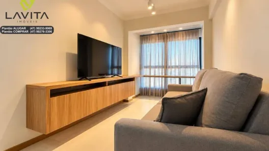 Apartamento com 1 Quarto para alugar, 37m² no Centro, Blumenau