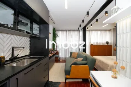 Kitnet com 1 Quarto à venda, 31m² no Cerqueira César, São Paulo