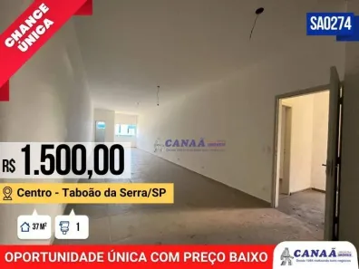 Sala Comercial para alugar, 37m² no Centro, Taboão da Serra