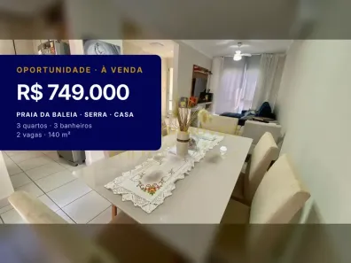 Casa com 3 Quartos à venda, 140m² no Praia da Baleia, Serra