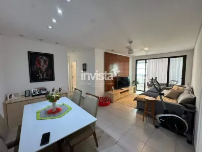 Apartamento com 2 Quartos à venda, 87m² no José Menino, Santos