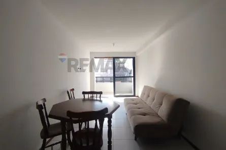 Apartamento com 1 Quarto para alugar, 54m² no Manaíra, João Pessoa