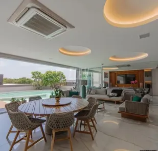 Casa de Condomínio com 4 Quartos à venda, 589m² no Jardins Munique, Goiânia