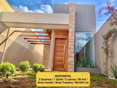 Casa com 3 Quartos à venda, 90m² no Portal do Sol, Lagoa Santa
