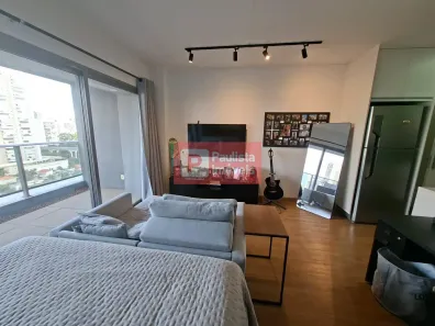 Apartamento com 1 Quarto para alugar, 50m² no Brooklin Paulista, São Paulo
