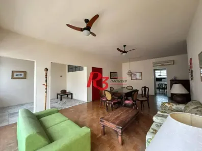 Apartamento com 3 Quartos para alugar, 175m² no Boqueirão, Santos