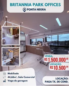 Consultório à venda, 44m² no Ponta Negra, Manaus