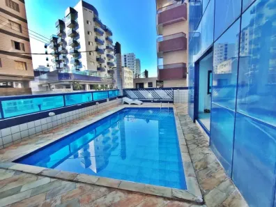 Apartamento com 1 Quarto para alugar, 50m² no Ocian, Praia Grande