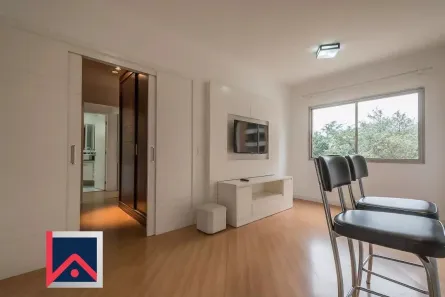 Apartamento com 1 Quarto para alugar, 57m² no Cidade Monções, São Paulo
