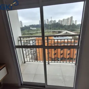 Apartamento com 1 Quarto para alugar, 29m² no Jardim Caravelas, São Paulo