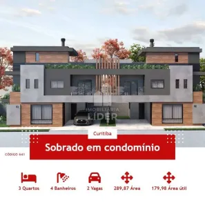Casa com 3 Quartos à venda, 179m² no Centro Cívico, Curitiba