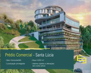 Prédio Comercial à venda, 4693m² no Santa Lúcia, Belo Horizonte