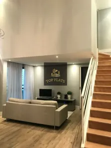 Flat com 2 Quartos para venda ou aluguel, 100m² no Brooklin Paulista, São Paulo