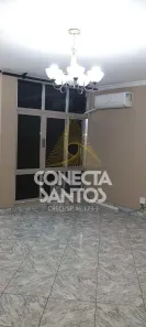 Apartamento com 3 Quartos para venda ou aluguel, 140m² no Gonzaga, Santos