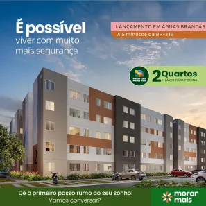 Apartamento com 2 Quartos à venda, 38m² no Águas Brancas, Ananindeua