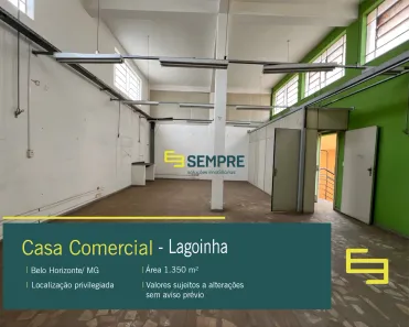 Imóvel Comercial para alugar, 1350m² no Lagoinha, Belo Horizonte