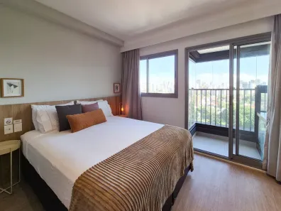 Apartamento com 1 Quarto para alugar, 25m² no Vila Olímpia, São Paulo