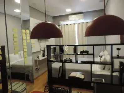 Flat com 1 Quarto para alugar, 27m² no Granja Viana, Cotia