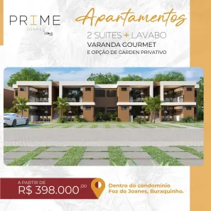 Apartamento com 2 Quartos à venda, 65m² no Buraquinho, Lauro de Freitas
