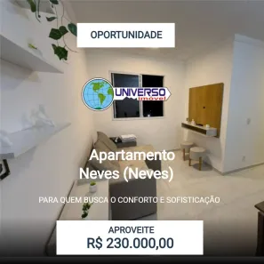 Apartamento com 2 Quartos à venda, 48m² no Neves (Neves), São Gonçalo