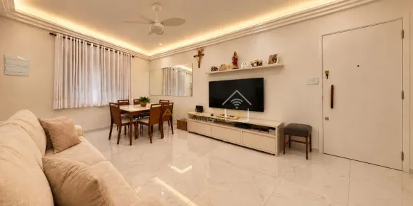 Apartamento com 2 Quartos à venda, 77m² no Marapé, Santos