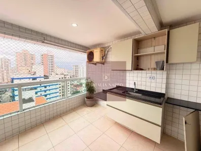Apartamento com 3 Quartos para alugar, 116m² no Aviação, Praia Grande