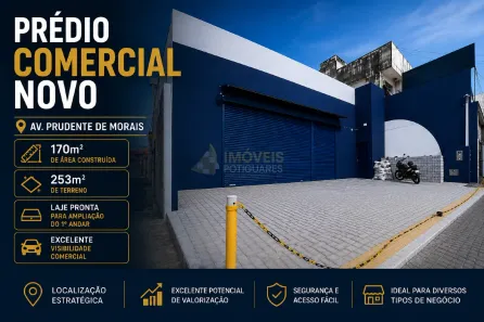 Prédio Comercial para alugar, 170m² no Lagoa Nova, Natal