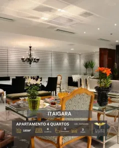 Apartamento com 4 Quartos à venda, 185m² no Itaigara, Salvador