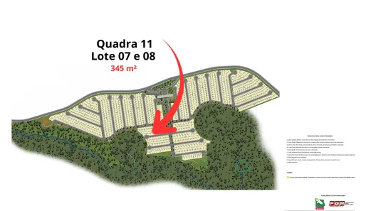 Lote/Terreno à venda, 345m² no Jardins Bolonha, Senador Canedo