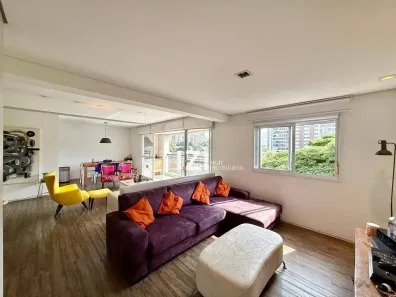 Apartamento com 2 Quartos para alugar, 131m² no Brooklin Paulista, São Paulo