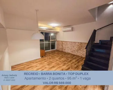 Apartamento com 2 Quartos à venda, 95m² no Recreio dos Bandeirantes, Rio de Janeiro