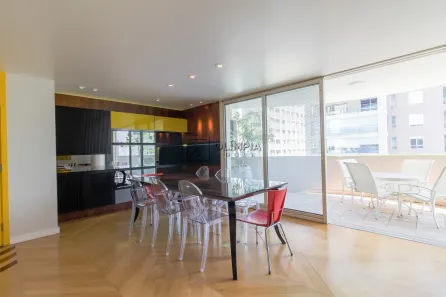 Apartamento com 3 Quartos para alugar, 155m² no Jardim Paulista, São Paulo