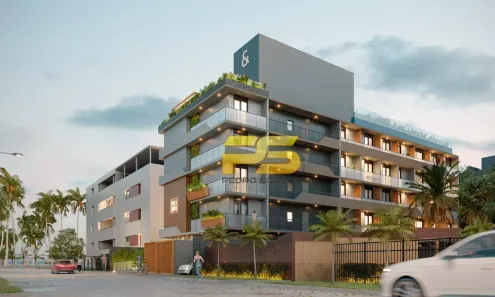 Apartamento com 1 Quarto à venda, 22m² no Cabo Branco, João Pessoa