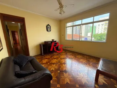 Apartamento com 2 Quartos para alugar, 116m² no Pompéia, Santos