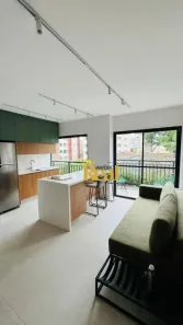 Apartamento com 1 Quarto para alugar, 28m² no Pinheiros, São Paulo