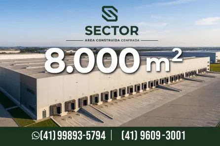 Galpão/Depósito/Armazém para alugar, 8000m² no Maria Antonieta, Pinhais
