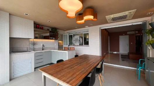 Apartamento com 3 Quartos à venda, 155m² no Ponta da Praia, Santos