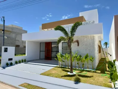 Casa de Condomínio com 3 Quartos à venda, 199m² no Zona de Expansão (Olhos D'Agua), Barra dos Coqueiros