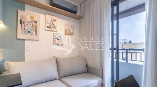 Kitnet com 1 Quarto à venda, 27m² no Vila Nova Conceição, São Paulo