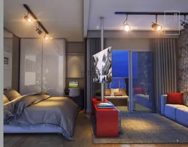 Apartamento com 1 Quarto à venda, 33m² no Jardim Faculdade, Sorocaba