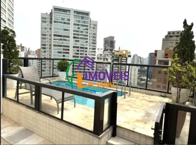 Cobertura com 3 Quartos para alugar, 242m² no Vila Nova Conceição, São Paulo