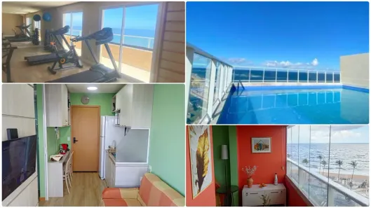 Apartamento com 1 Quarto para alugar, 28m² no Amaralina, Salvador