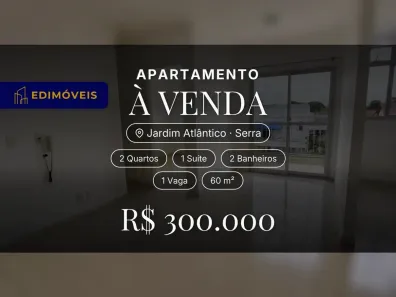 Apartamento com 2 Quartos à venda, 60m² no Jardim Atlântico, Serra
