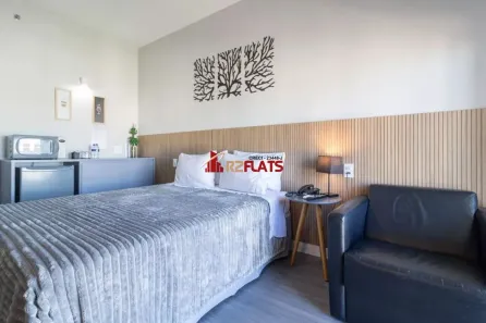 Apartamento com 1 Quarto à venda, 26m² no Indianópolis, São Paulo