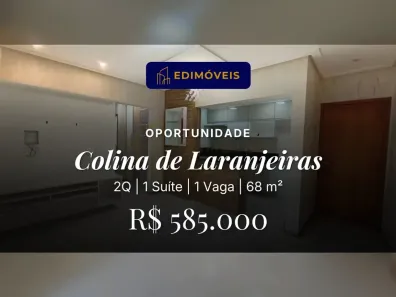 Apartamento com 2 Quartos à venda, 68m² no Colina de Laranjeiras, Serra