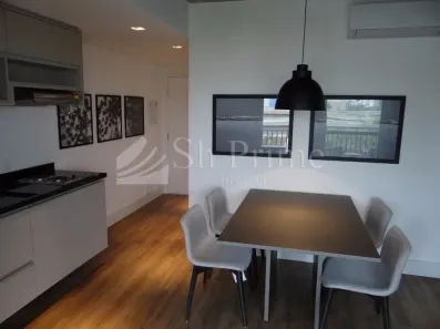 Apartamento com 1 Quarto para alugar, 63m² no Cidade Monções, São Paulo