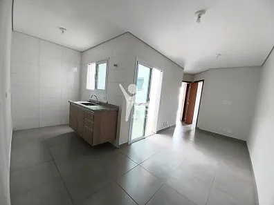 Apartamento com 2 Quartos para alugar, 40m² no Vila Homero Thon, Santo André