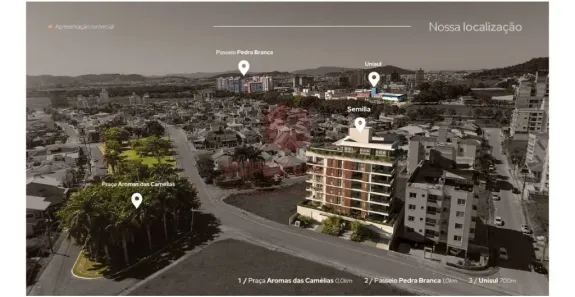 Apartamento com 3 Quartos à venda, 147m² no Pedra Branca, Palhoça